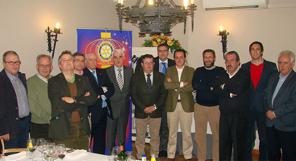 El Club Rotario Ciudad Real en su tradicional almuerzo-coloquio