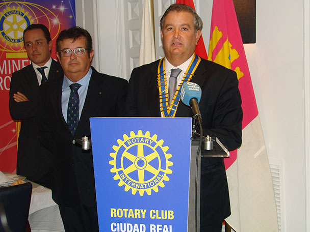 El Club Rotario de Ciudad Real impulsará su labor social en el vigésimo aniversario 