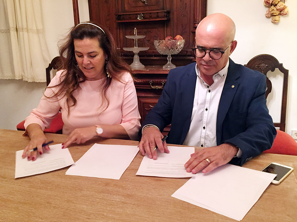 Firma del convenio